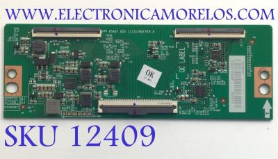 T-CON PARA TV HISENSE / NUMERO DE PARTE 303609 / RSAG7.820.11133/ROH / 309217 / H41802PNJ52A4 / RSAG7.820.11133/ROH.A / PANEL HD425Y1U52-T0L2\GM\CKD3A\ROH / DISPLAY T430QVN03.M / MODELO 43R6E4 43A53FUR